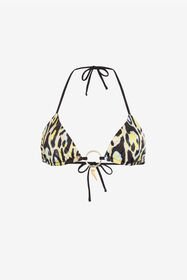 ${brand} Top de bikini con estampado Leopard ${colorDescription} ${masterID}