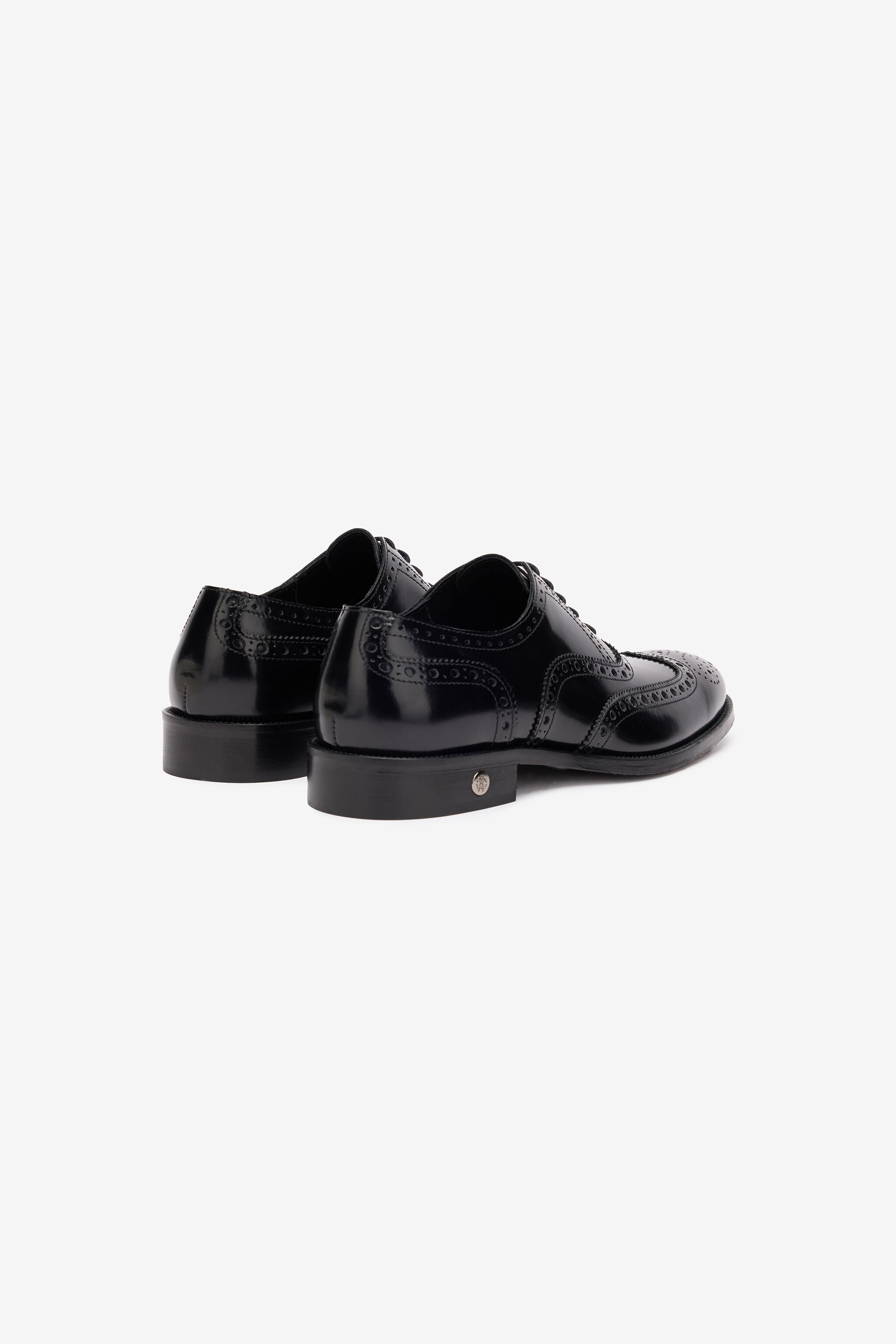 RC Brogue Derby Loafers Black POS00J-PZ085