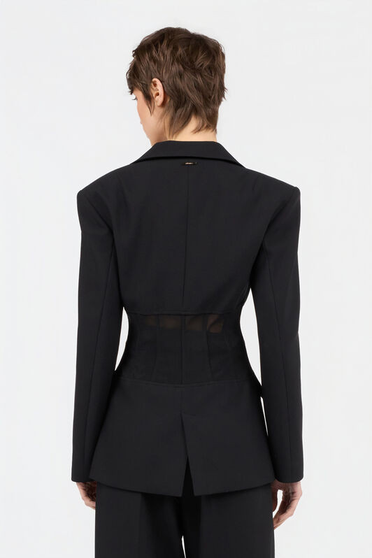 JC Chaqueta Negra BLACK WFT336-WF734