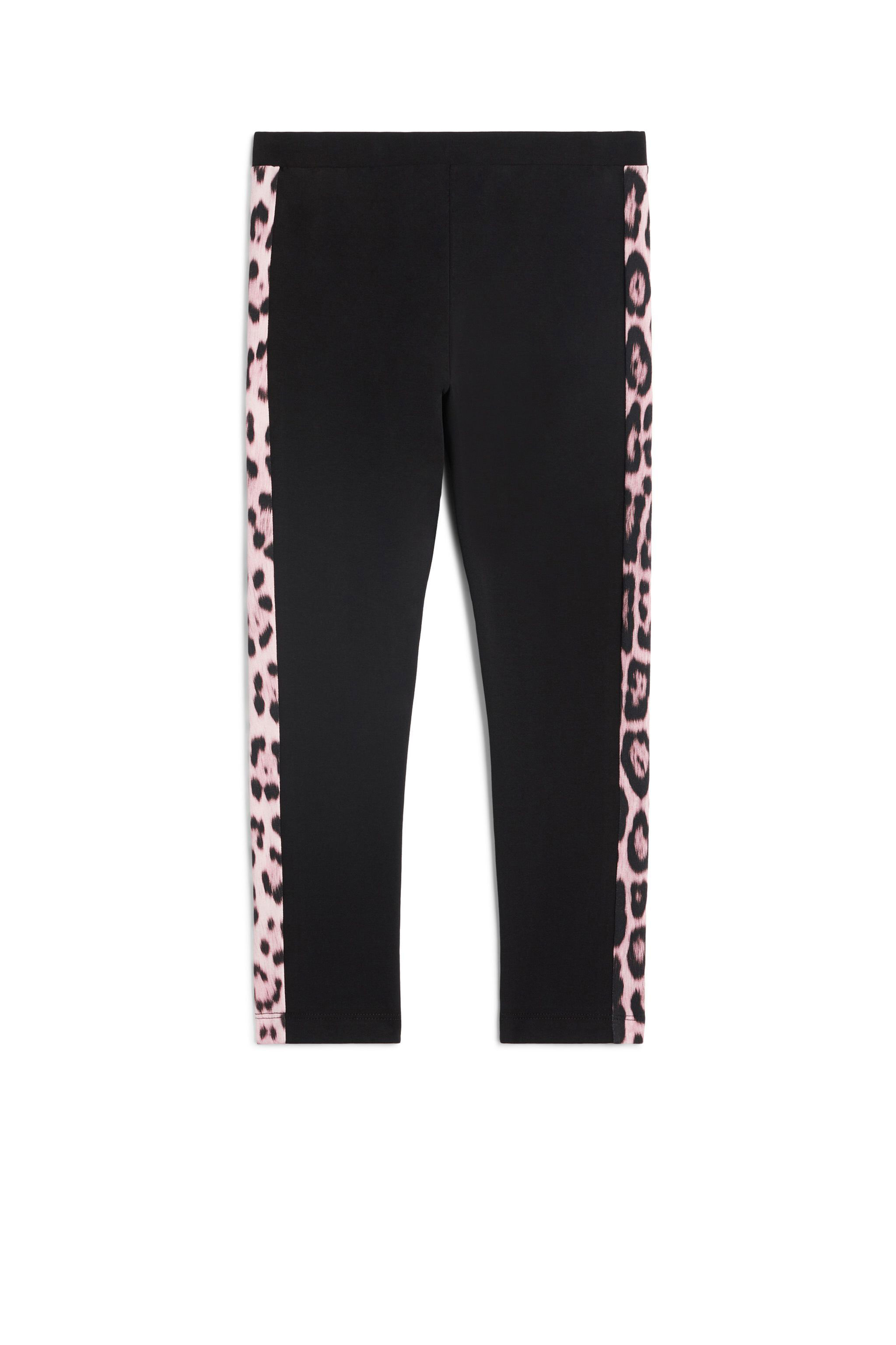 JU Animalier print panel leggings BLACK JJT218-JV025