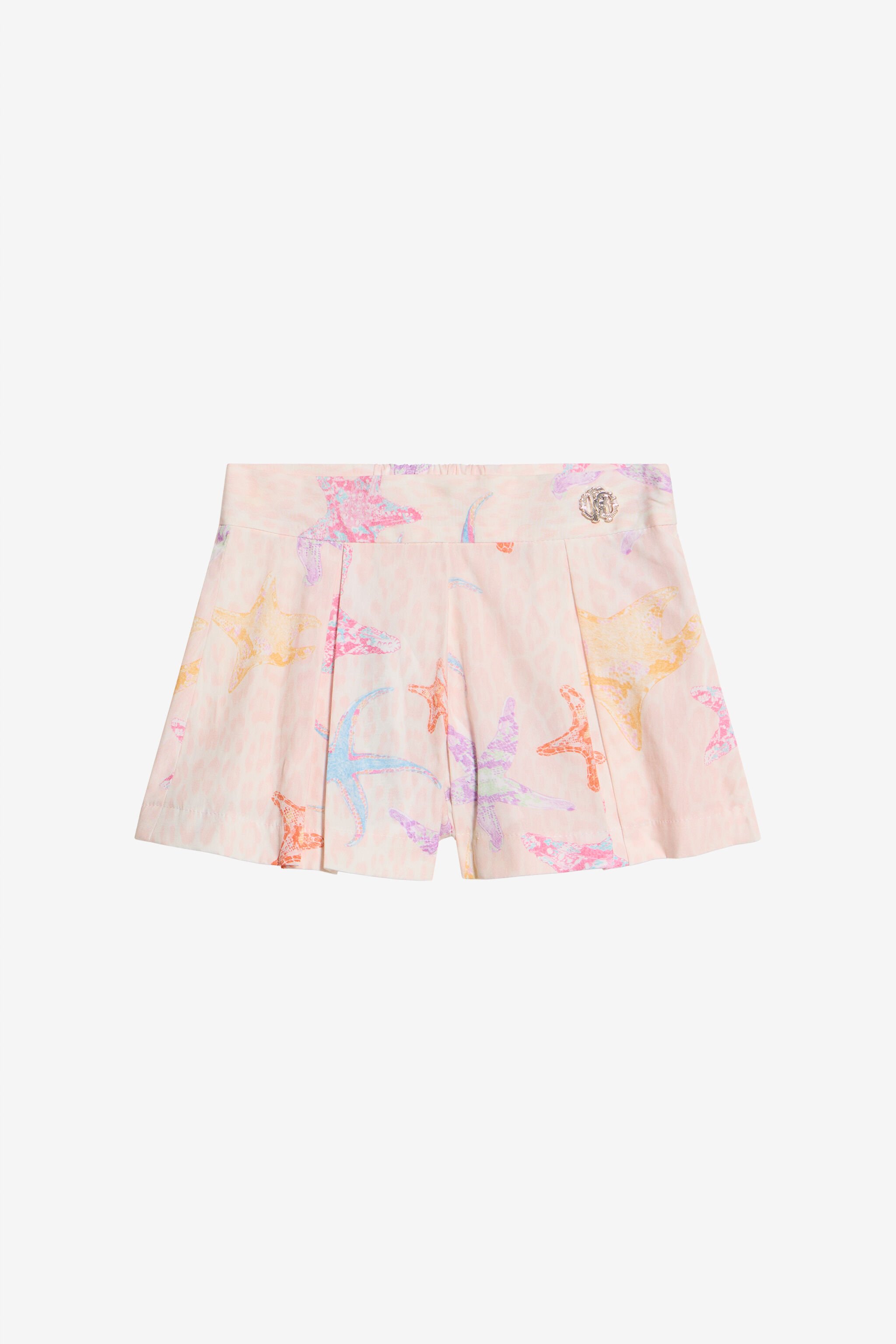 JU Starfish Print Shorts JU Starfish Print Shorts LIGHT PINK WJT252-7MR17