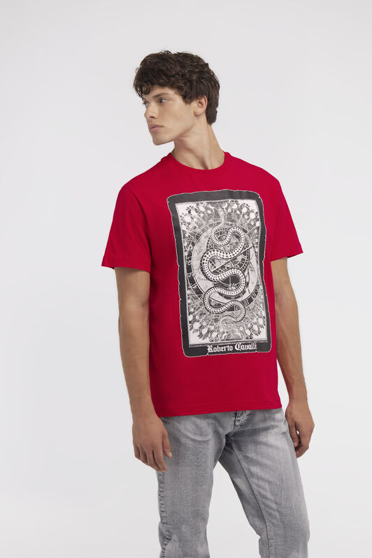 RC T-shirt with Snake print RC T-shirt with Snake print Red NOT60F-JD060