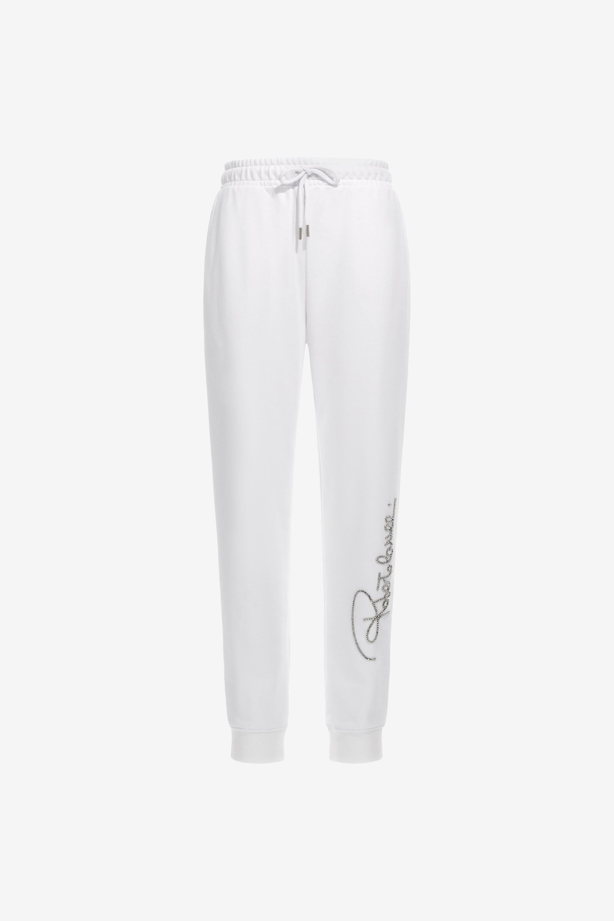 RC Pantaloni sportivi con firma Bianco NOT22B-CF052