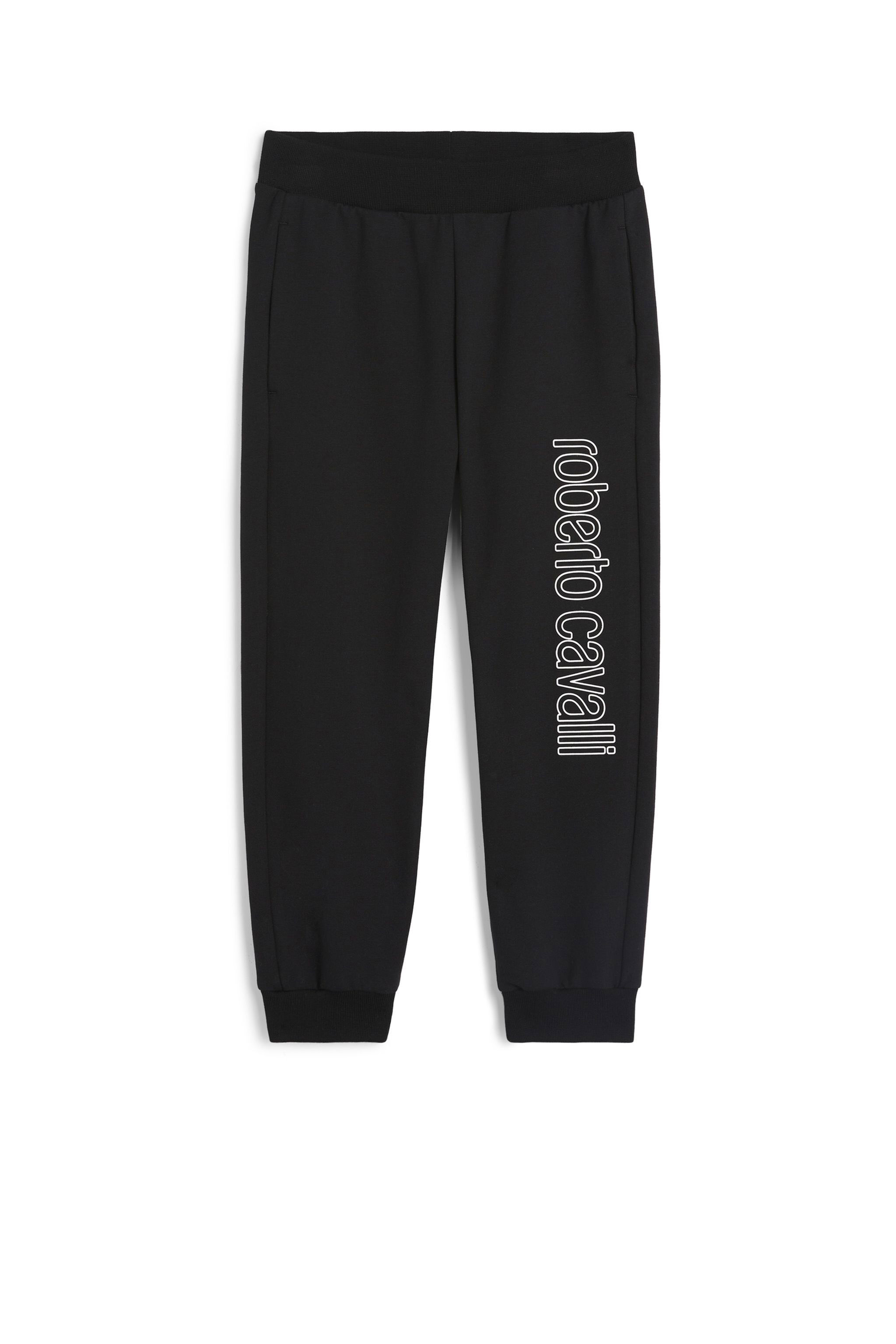 JU Trousers BLACK/WHITE KJT254-CF042
