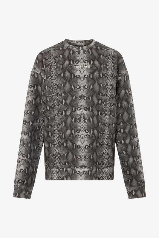 RC Python Print Sweatshirt PYTHON DARK GREY SOT66I-CF050