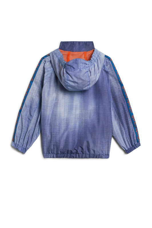 JU Giacca a vento con stampa denim DENIM IJT450-TCQ70