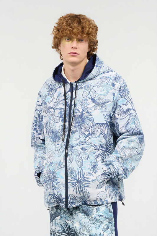 JC Reversible Hooded Sweatshirt Dark blue UFT076-UF114