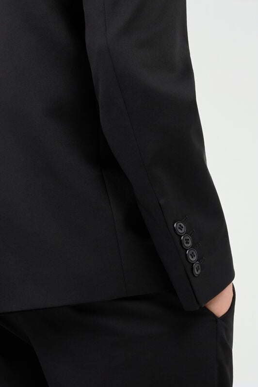 RC Blazer in Lana Nero con Monogram RC RC Blazer in Lana Nero con Monogram RC NERO 191101 PST40U-WP064