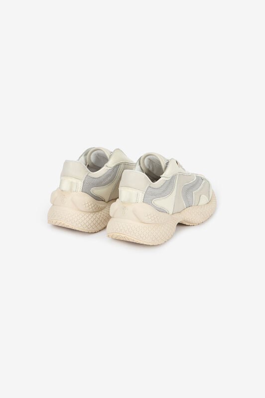 RC White Lace-Up Low Sneakers RC White Lace-Up Low Sneakers White VQS201-PZS68