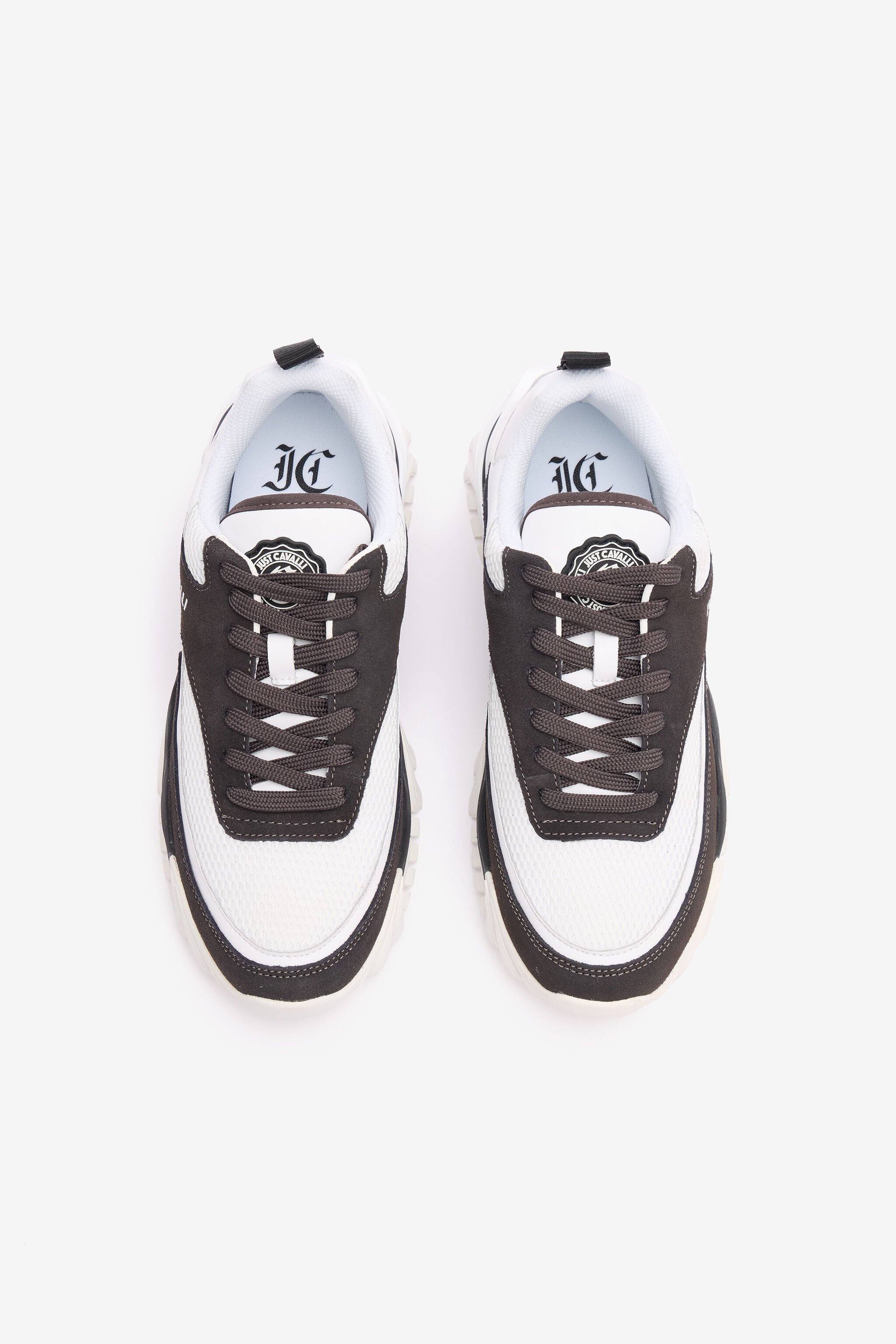 JC Sneakers With Inserts And Logo Black/White TFS029-TF262