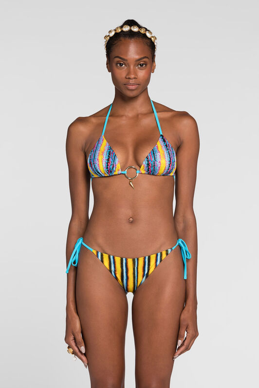 RC Baidera Print Swimsuit Bikini Top MULTICOLOR QKW00G-LNF55