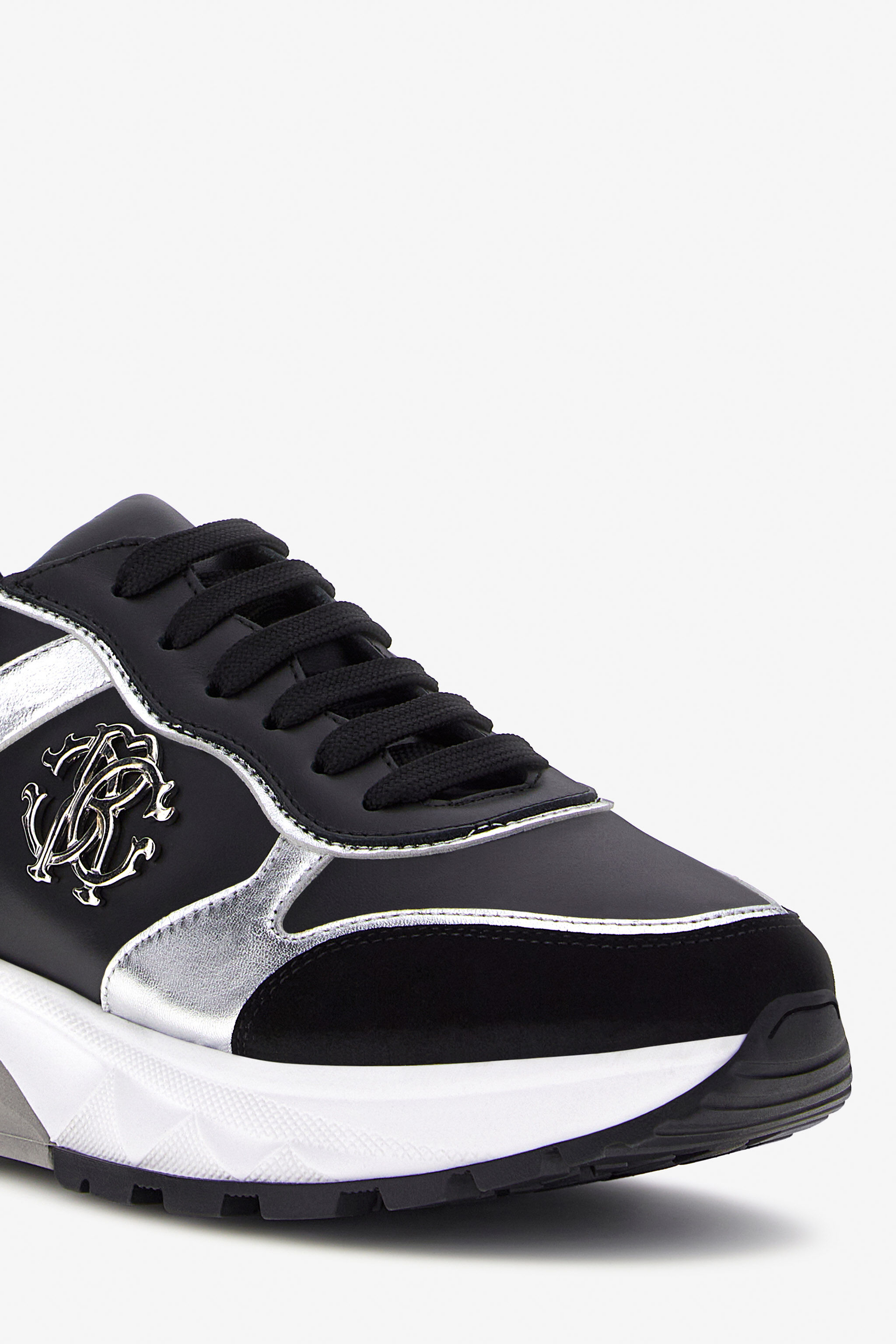 RC RC logo sneakers Black/Silver NOS00D-PNO01