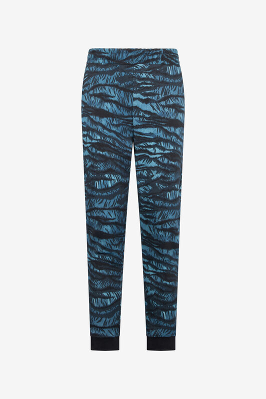 RC Joggers with Tiger Skin Print BLUE OOT20B-5OO65
