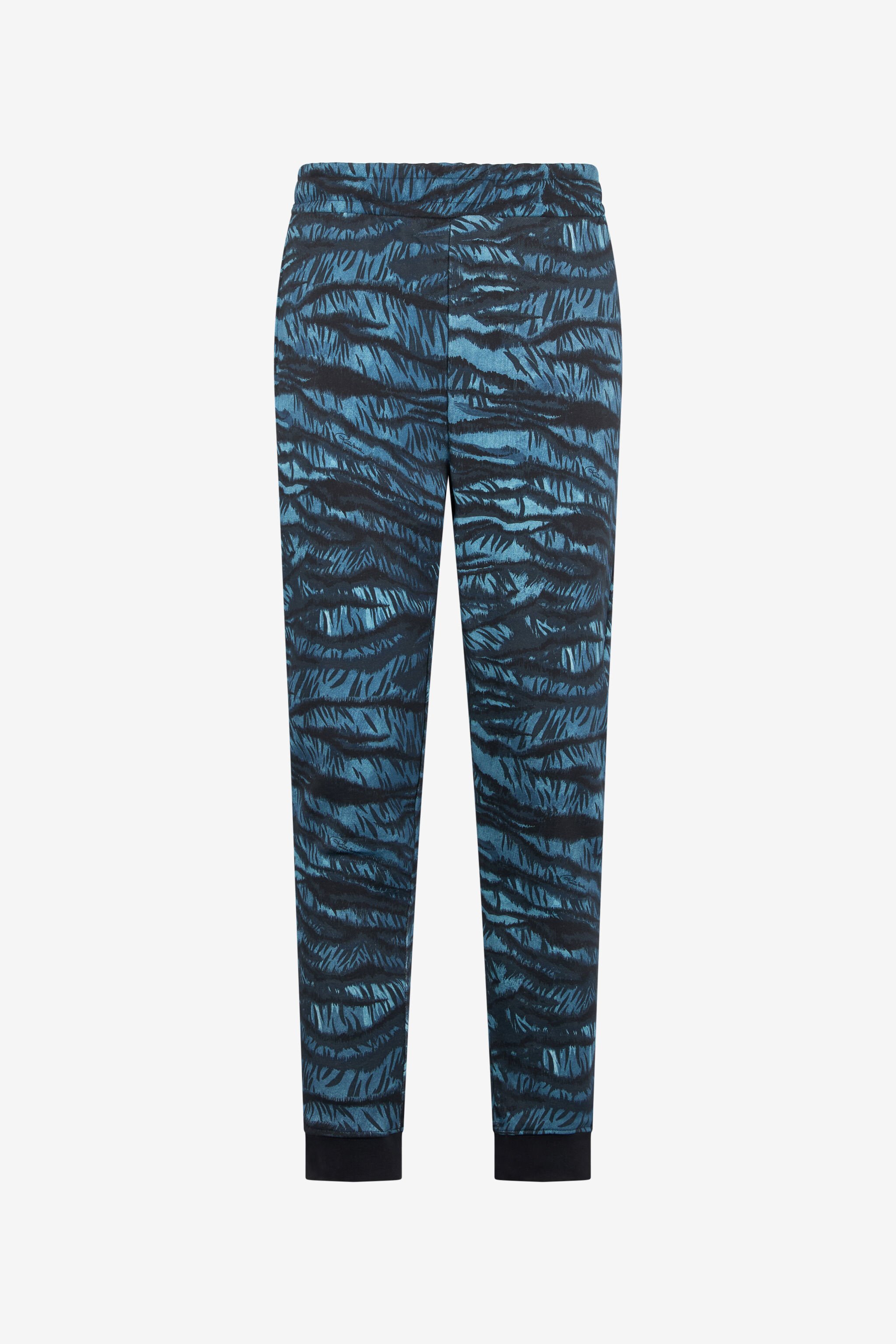 RC Joggers with Tiger Skin Print BLUE OOT20B-5OO65