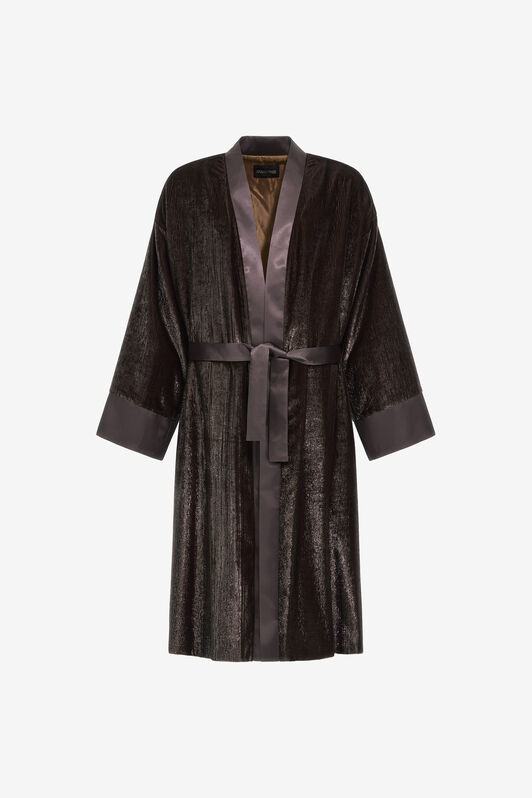 RC Giacca in velluto Marrone scuro RRT460-8R010