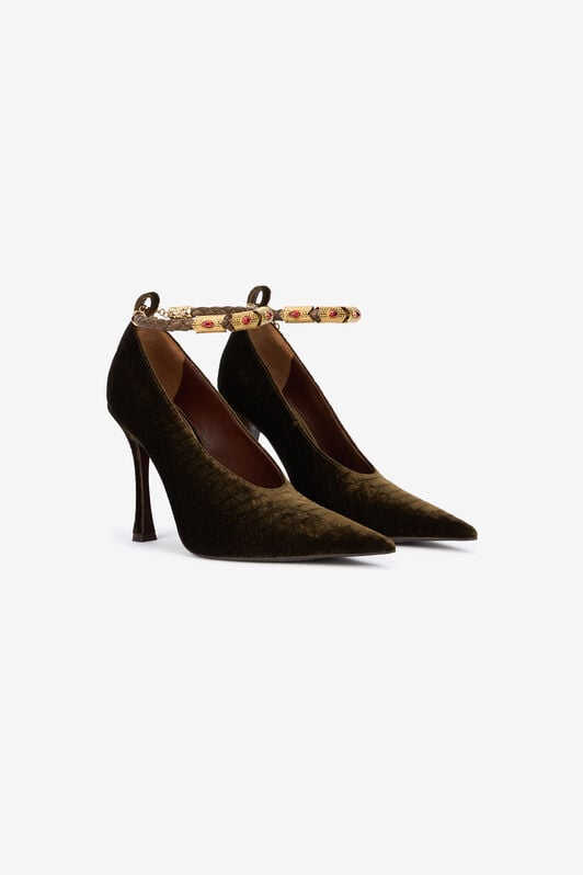 RC Brown Pumps With Strap RC Brown Pumps With Strap Brown VWS007-VL356