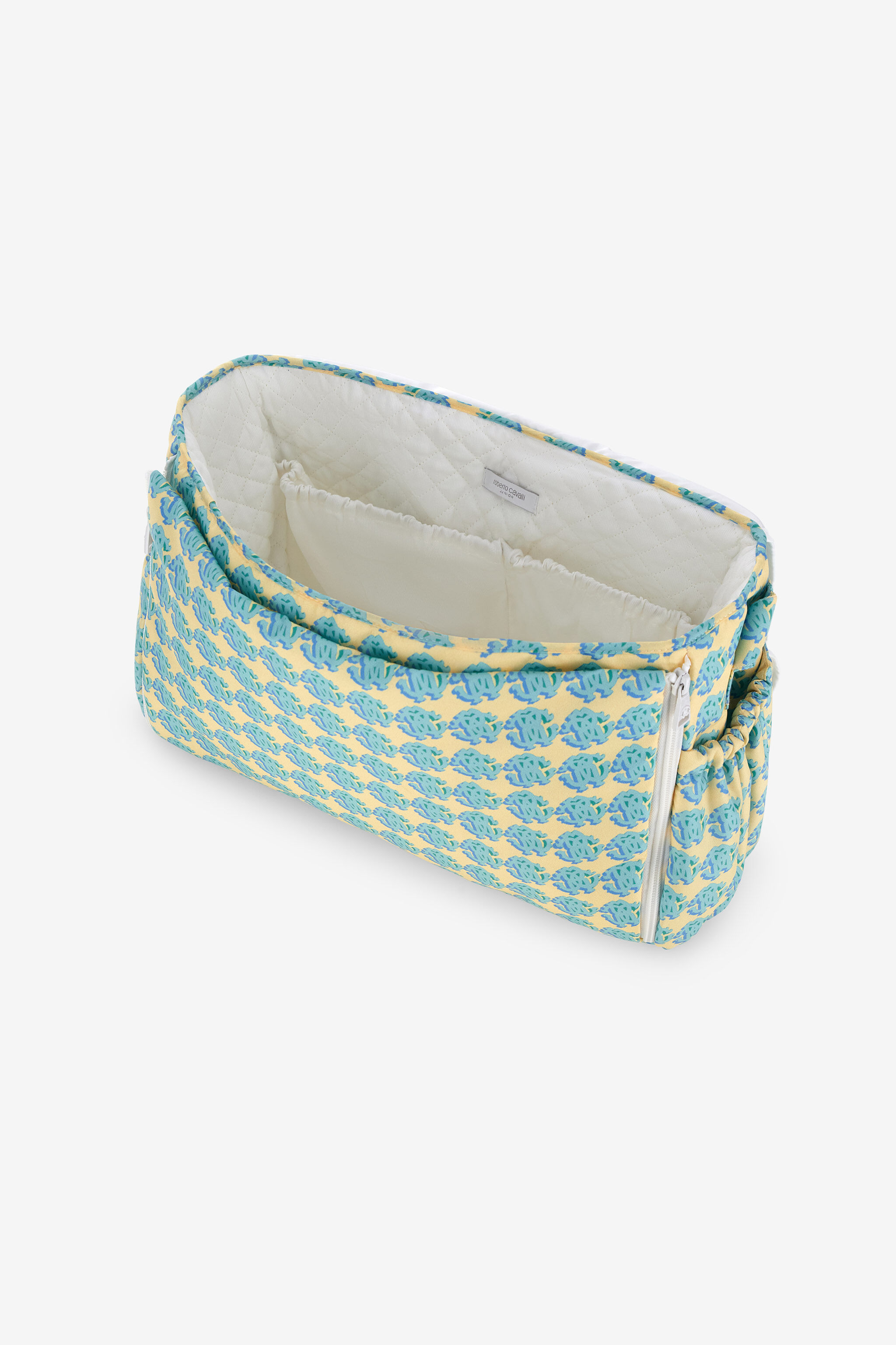 JU Changing Bag With 3D RC Monogram Milky/Yellow/aquamar SJT807-5RI67