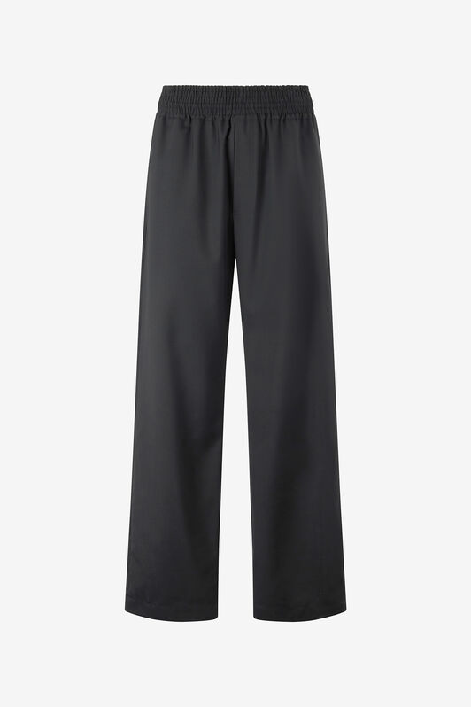 RC Loose Virgin Wool Pants Black VNT267-VW003