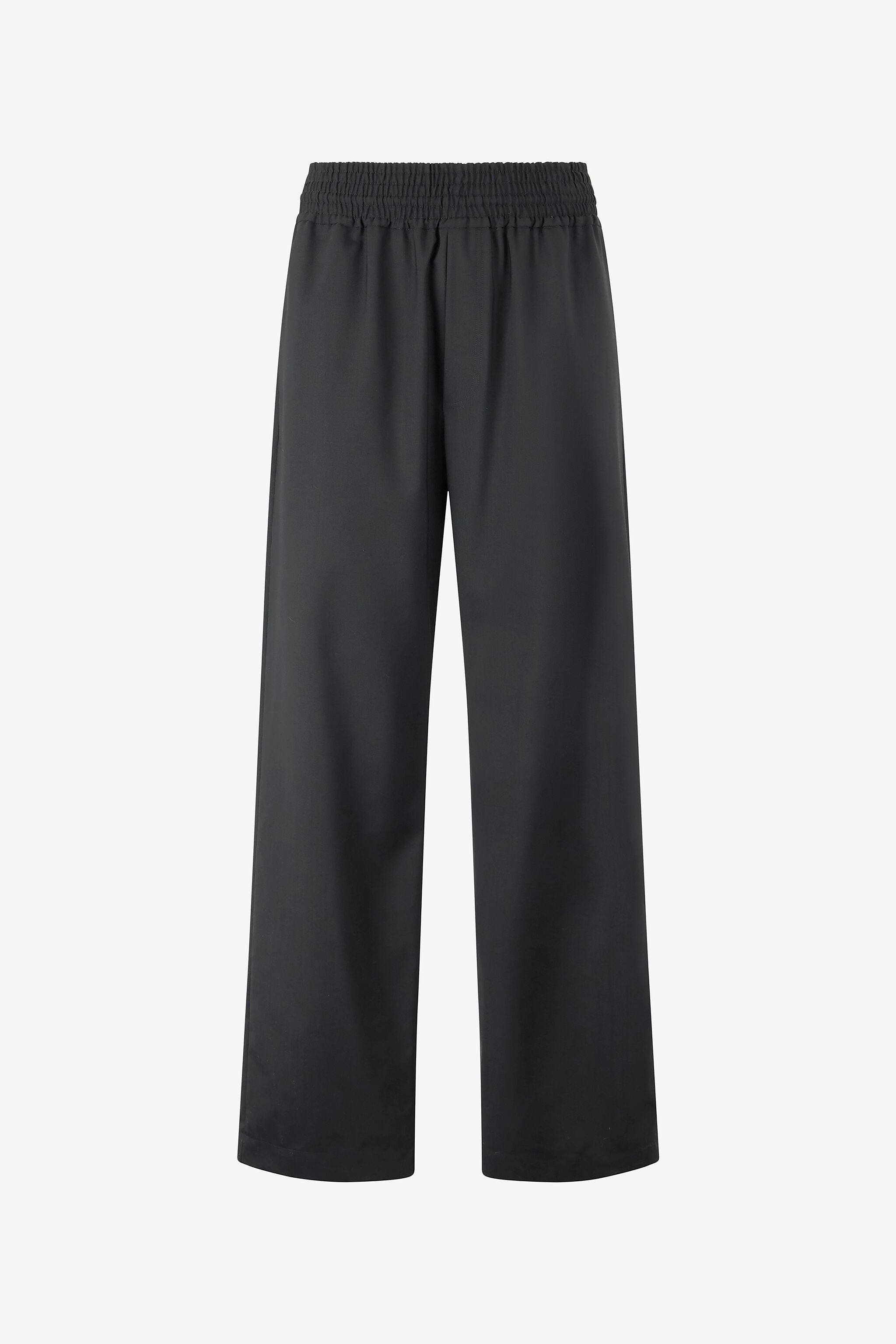 RC Loose Virgin Wool Pants Black VNT267-VW003