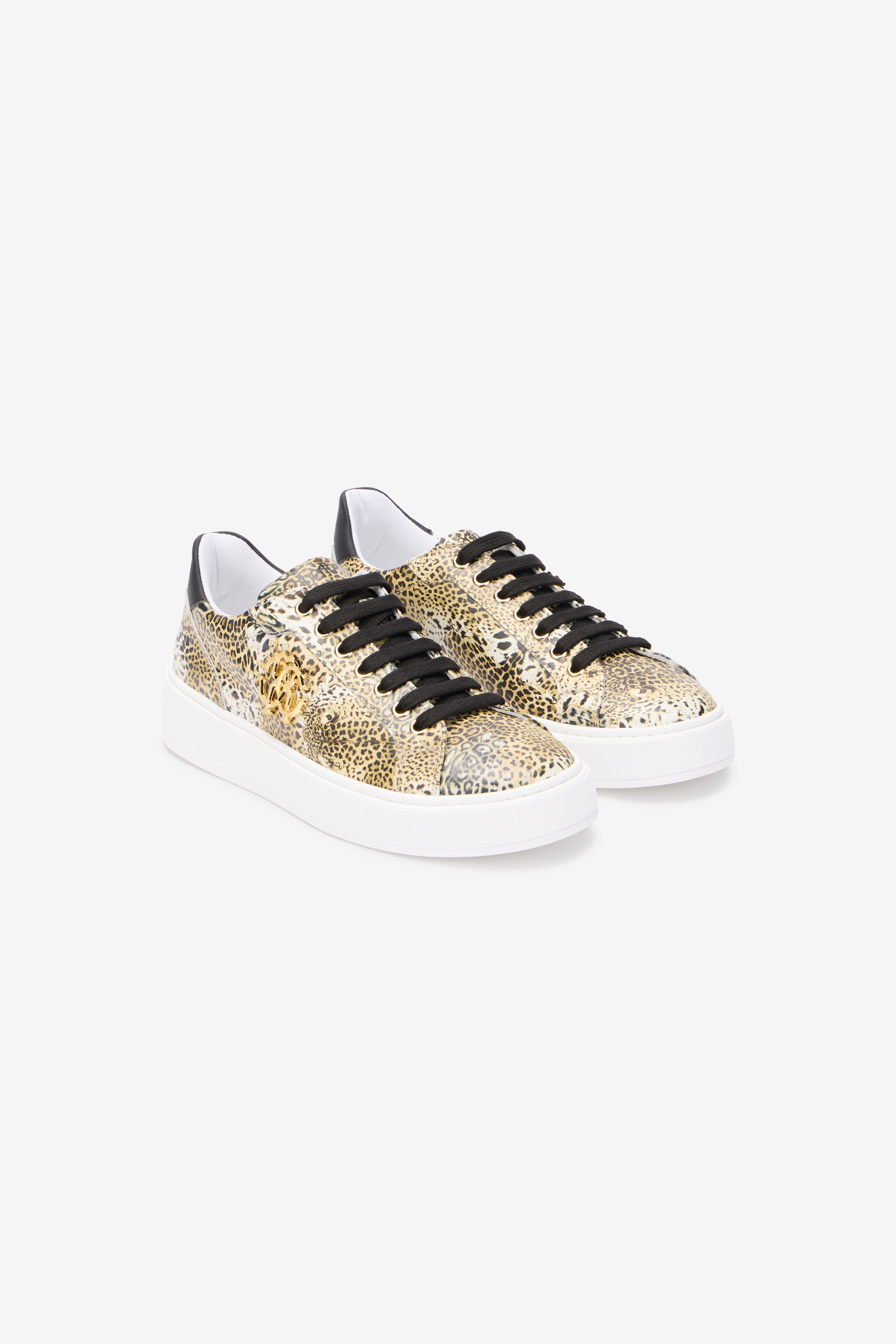 RC Leopard Print Sneaker with Monogram RC JAGUAR QOS01N-PZO17