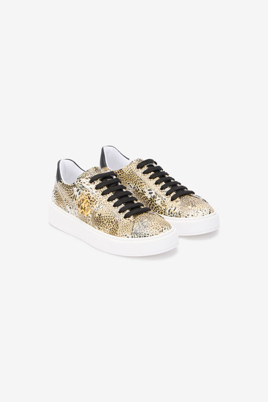 RC Leopard Print Sneaker with Monogram RC RC Leopard Print Sneaker with Monogram RC JAGUAR QOS01N-PZO17