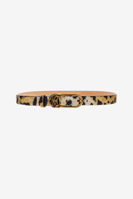 ${brand} Leather belt with Monogram Mirror Snake ${colorDescription} ${masterID}