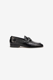 RC Black Leather Loafer BLACK WNS001-PZE13