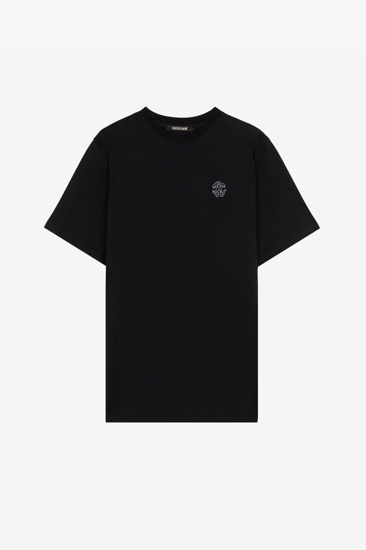 RC Mirror Snake Cotton T-Shirt Black RRT61G-JD060