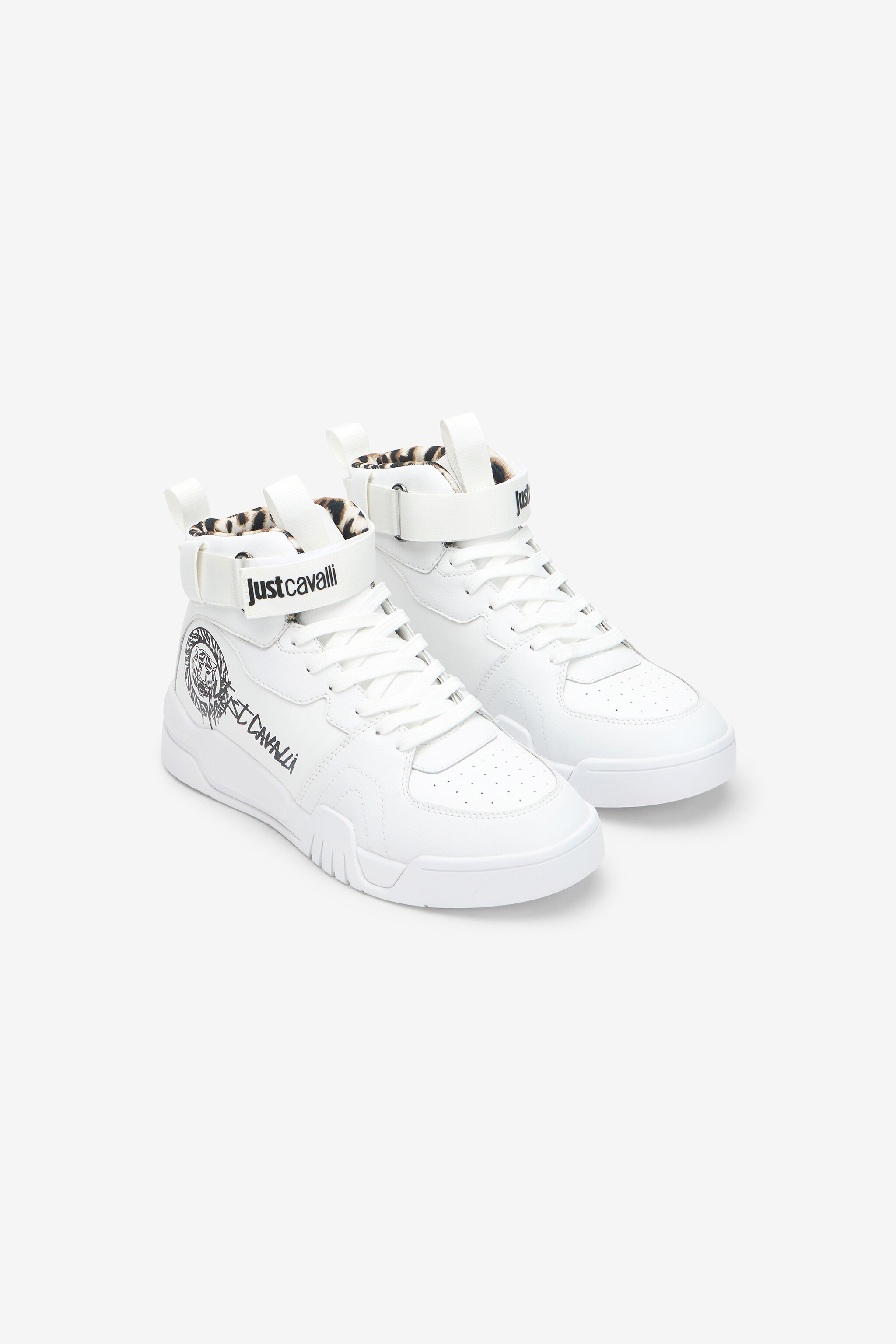 JC White High Top Sneakers WHITE RKS163-RK528