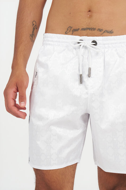 RC Short de Baño Estampado Monogram RC WHITE QOH00A-DJ005