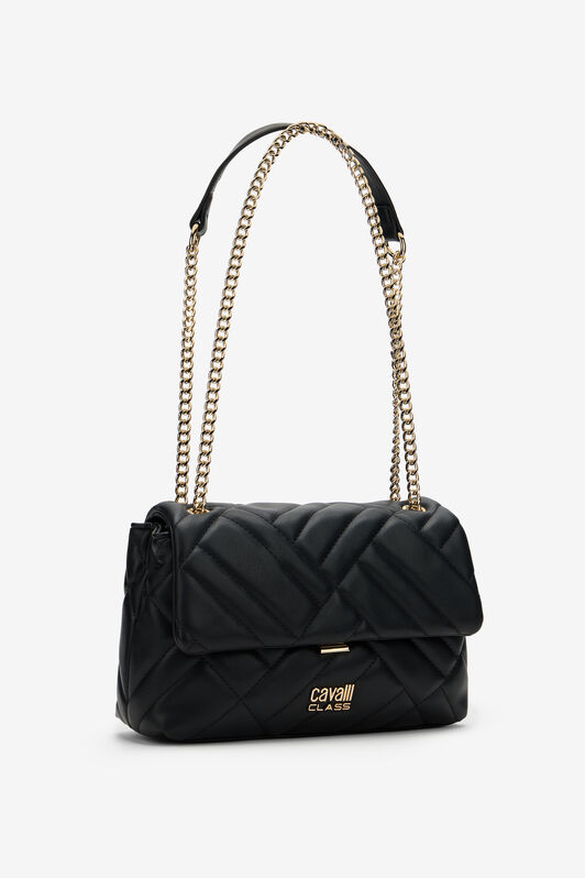 CL Quilted Shoulder Bag CL Quilted Shoulder Bag Black SXB00C-AB076