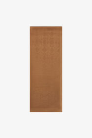 ${brand} Jacquard Scarf with Mirror Snake Monogram and Logo ${colorDescription} ${masterID}