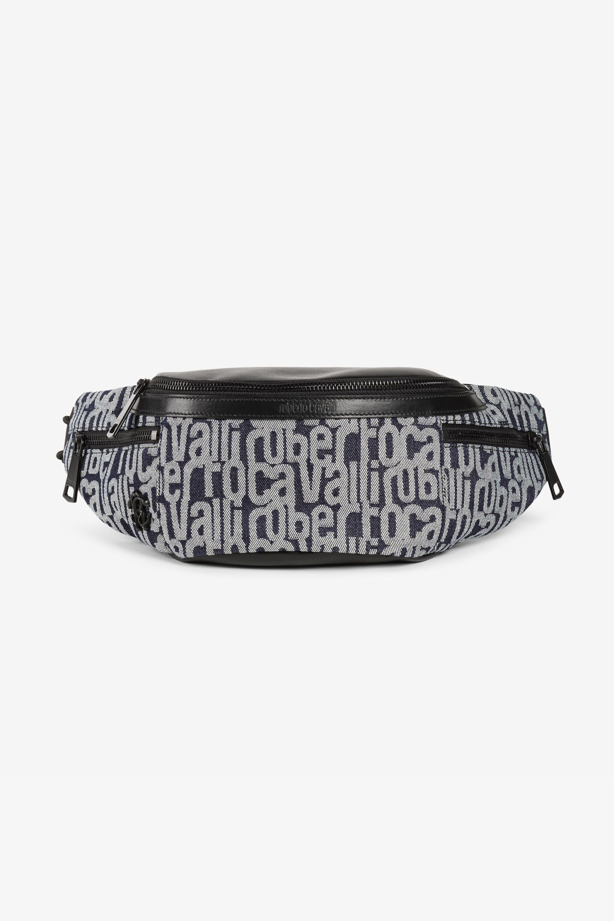 RC Logo-Jacquard Belt Bag Dark blue/Dark gray RRB003-FKJ01