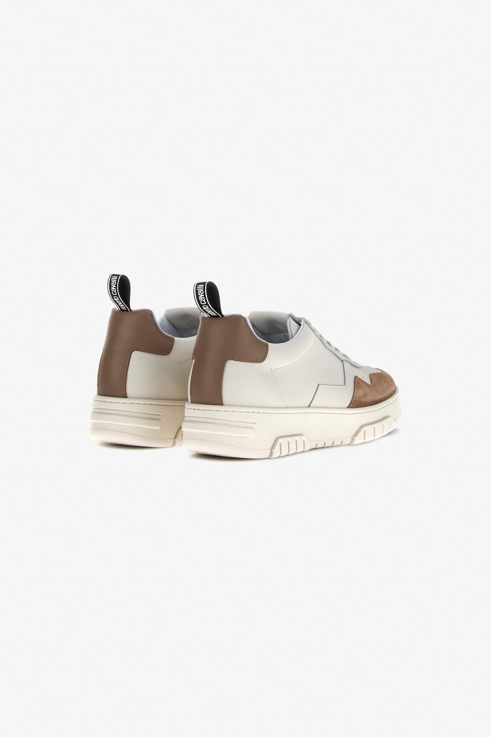 RC Sneakers con Logo Marrone NOS00B-PNO01