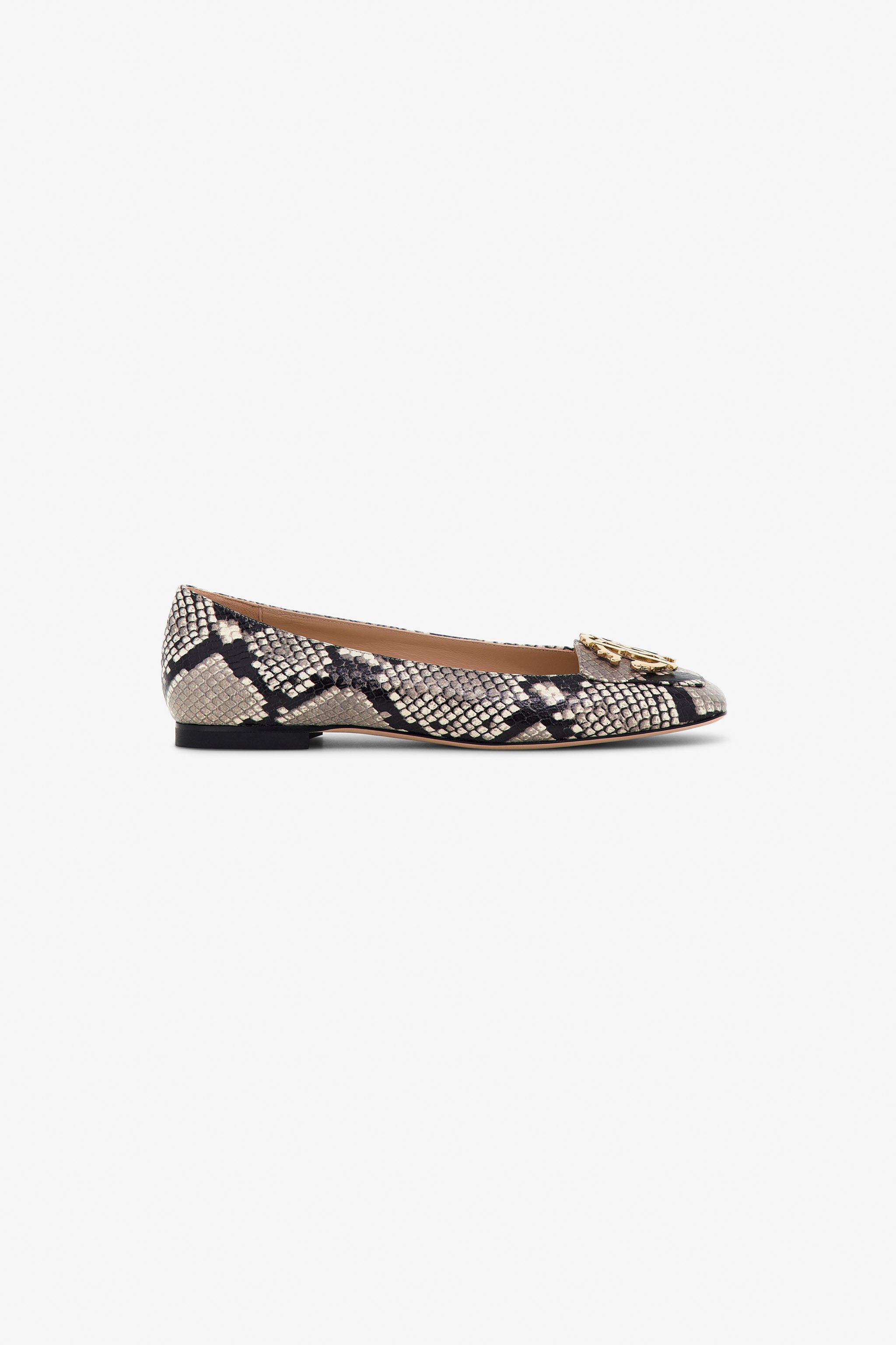 RC Schlangenleder Ballerinas PRINT PYTHON/PYTHON OOS01G-PZA77