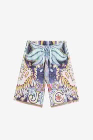 JC Bermudas Con Estampado Tropical Garden INDIA DIGITAL WFT20D-2Q001
