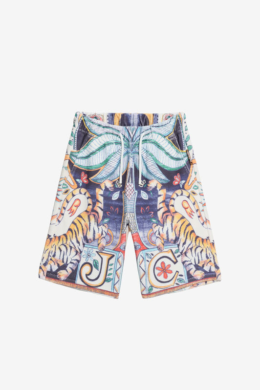 JC Tropical Garden Print Bermuda shorts INDIA DIGITAL WFT20D-2Q001