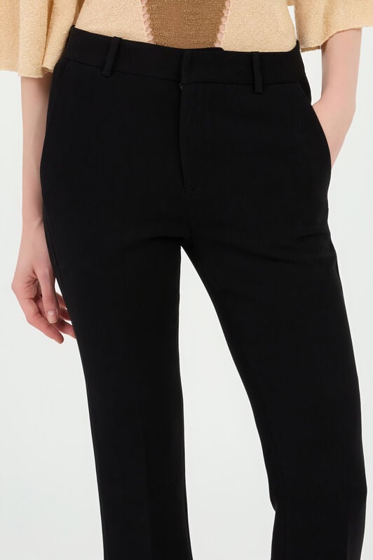 RC Pantaloni Svasati Neri Con Monogram Rc RC Pantaloni Svasati Neri Con Monogram Rc NERO 191101 PST21U-KZ002