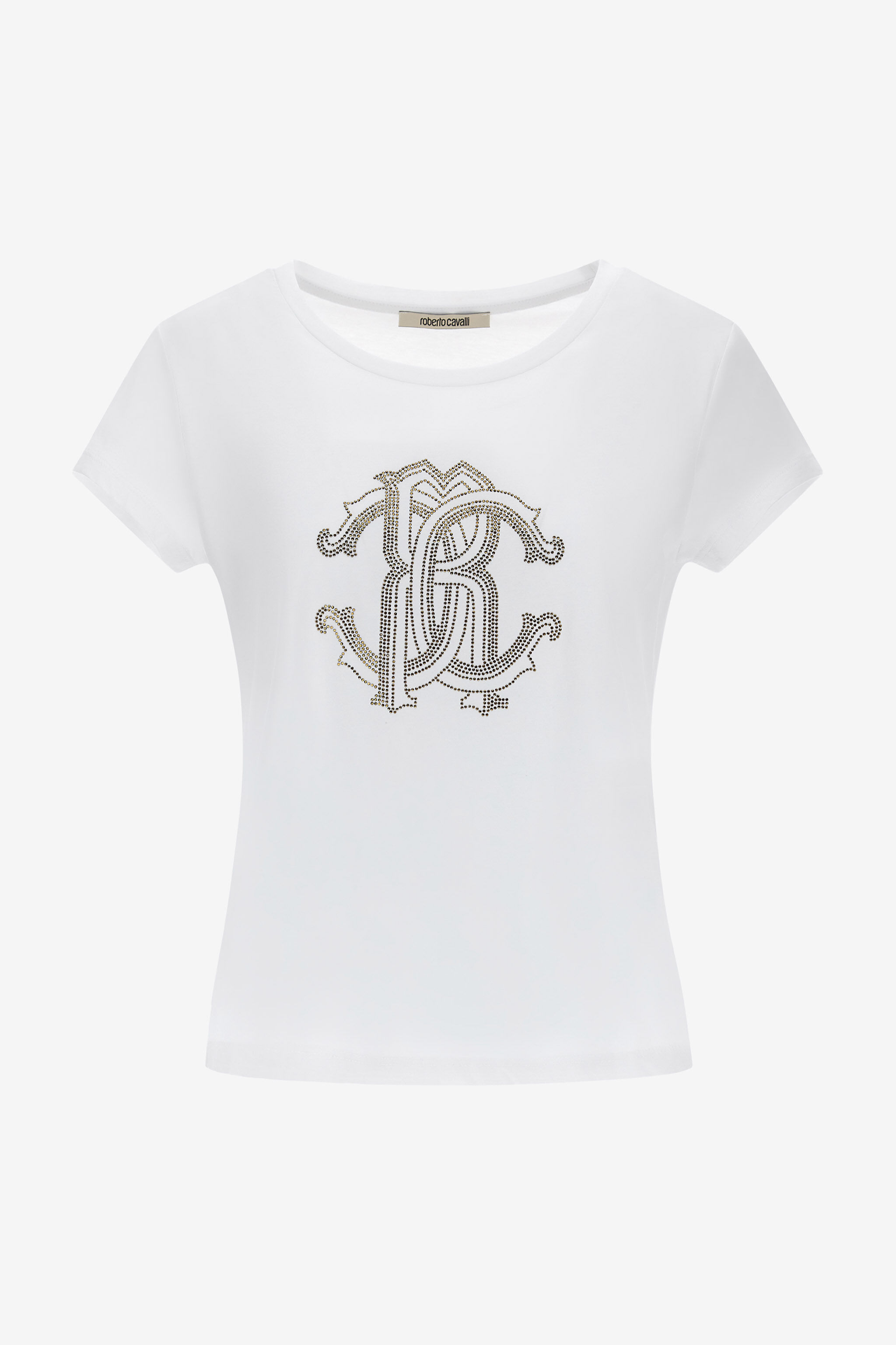 RC T-shirt with Monogram Mirror Snake White NOT60V-JD060