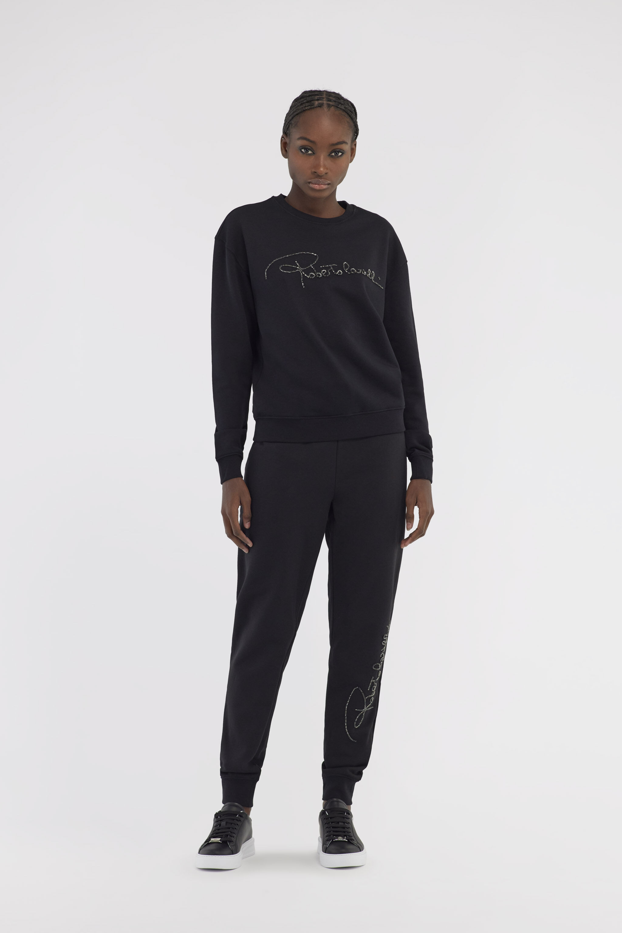 RC Sporty pants with signature Noir NOT22B-CF052