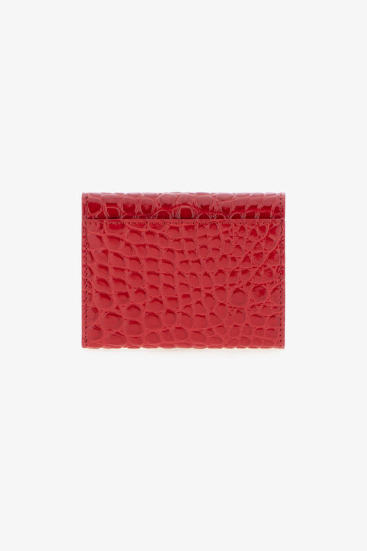 RC Crocodile-print wallet Red TKA002-PZ975