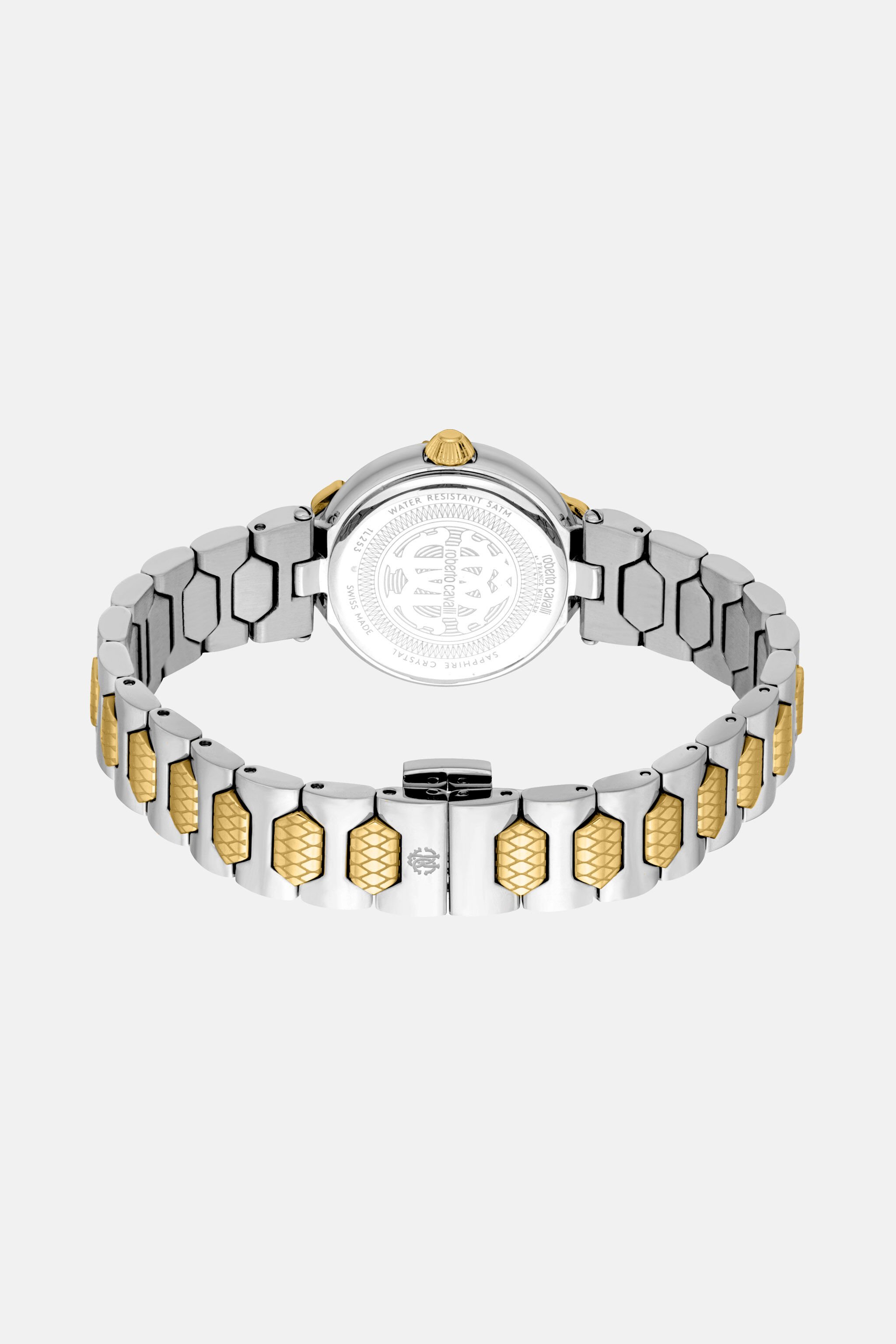RC Orologio Roberto Cavalli by Frank Muller Snake Core Argento/Oro SALG25-IG169