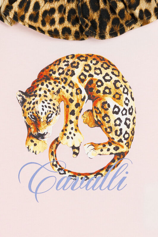JU Jaguar-Print Logo Top JU Jaguar-Print Logo Top Pink OJT670-ISA2J