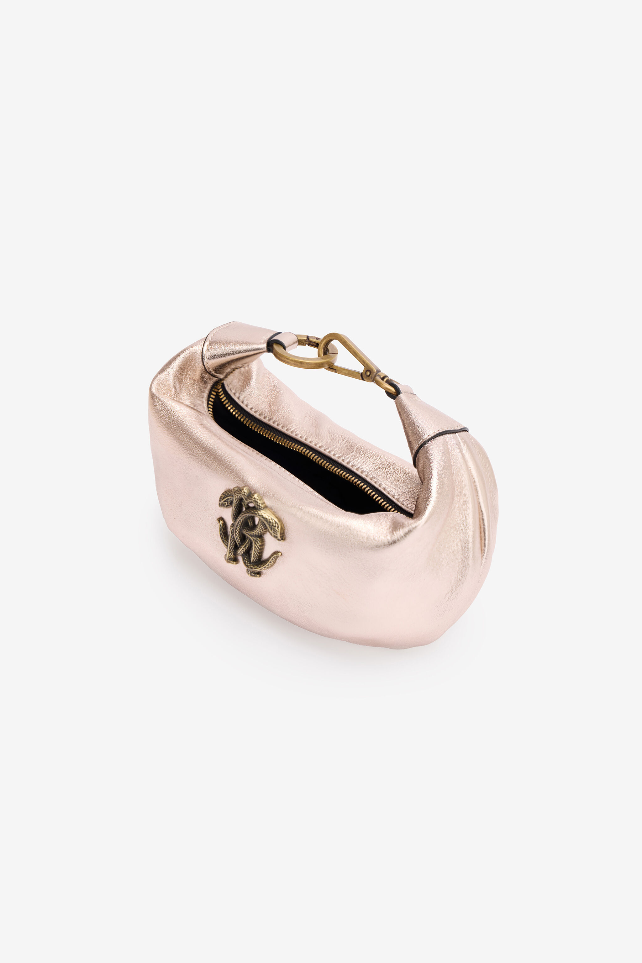 RC Hobo Bag with Mirror Snake Monogram QUARZO POB00A-PZ296