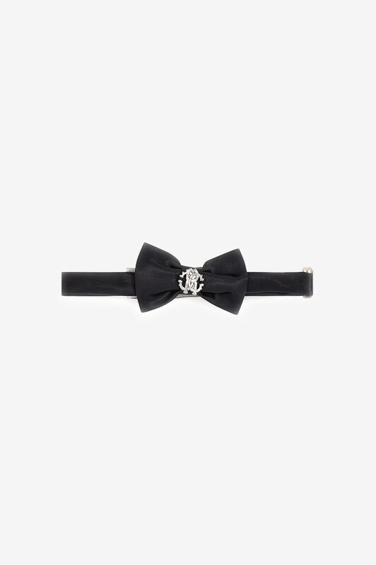 JU Nœud Papillon Avec Monogramme RC BLACK TJZ00A-FTJ06