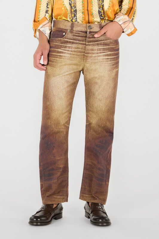 RC Man Cotton Trousers Marrón UMJ216-4NO91