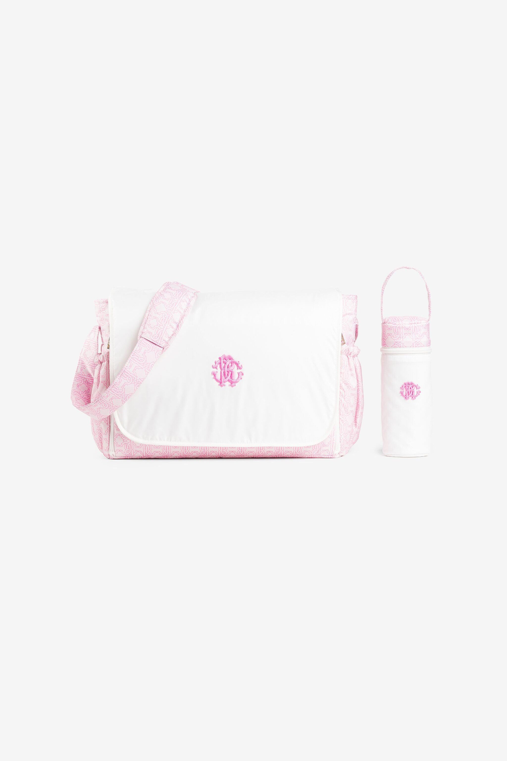 JU RC Monogram Changing Bag Set Pink PJT858-5RF38