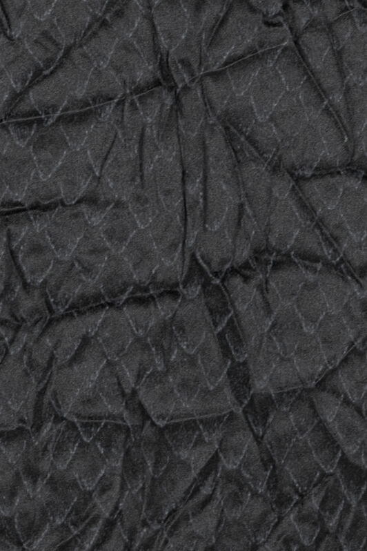 RC Langes Kleid Mit Print In Schlangenlederoptik Schwarz UKT118-SZN57