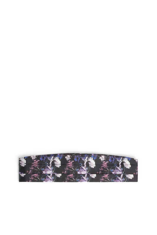 UG Ceinture smoking à imprimé Marchito UG Ceinture smoking à imprimé Marchito MIRTILLO/NERO JYZ03V-SE121