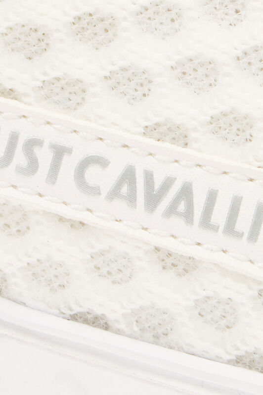 JC Sneakers With Laminated Details JC Sneakers With Laminated Details White/Silver UFS036-UF358